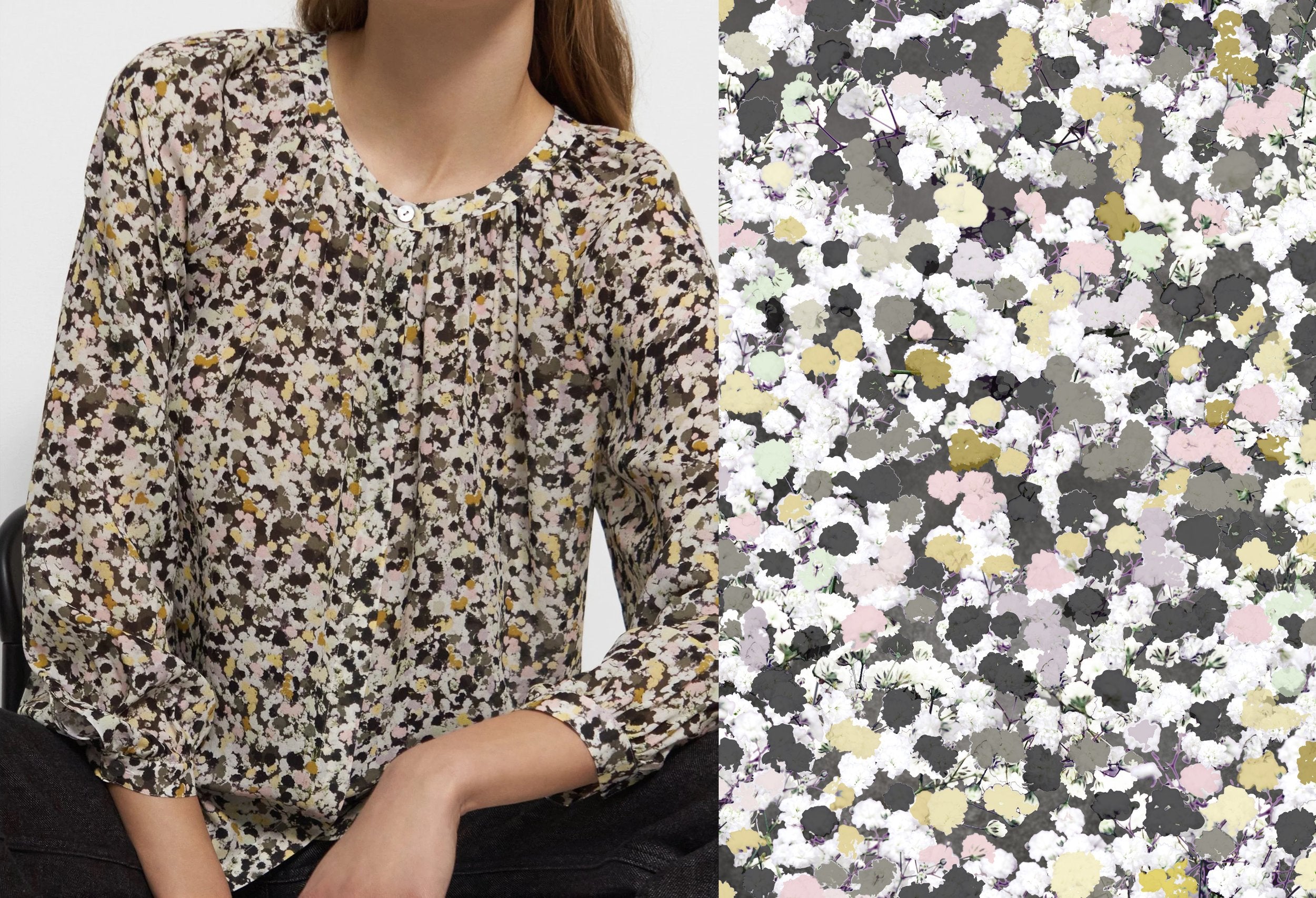 print design, floral, luxury fashion, print studio, fashion, textile design