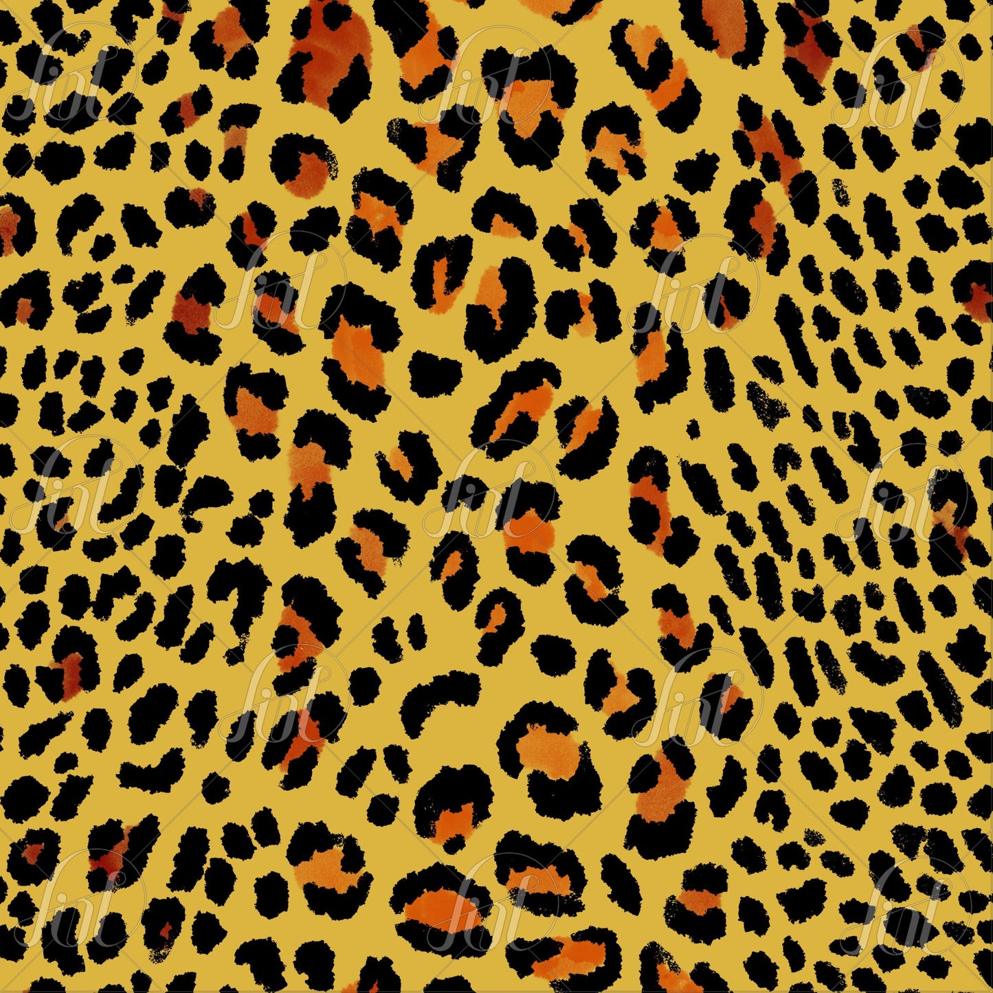 Stylized Leopard